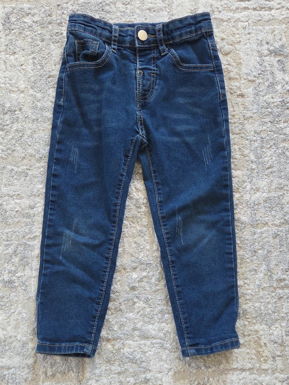 SHEIN Dark Blue Denim Boys Jeans